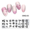 French Nail Stamper Jelly Transfer Print Scraper Nail Women DIY Template Stamping Tools
