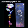 Romantic Colorful LED Fairy Rose Artificial Galaxy Rose Flowers
