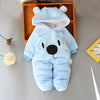 Cute Cotton Hooded Baby Rompers