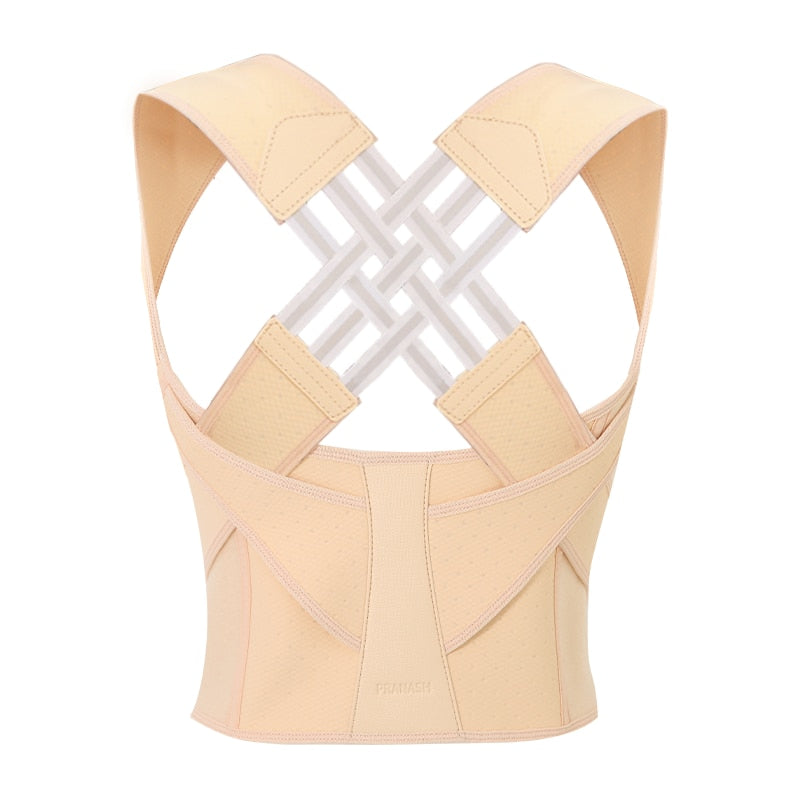 Buy Posture Corrector for Teens And Women,Adjustable Breathable Upper Back  Brace Support Straightener for 88~132 Lb Teenagers and Women Corset Spine  Support Belt Pain Relief for Neck Shoulder Back(Pink) Online at Low