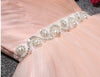 Women's Evening Dress Sleeveless Off the Shoulder Sweetheart Beaded Sashes Prom Dresses