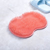 Exfoliating Back Scrubber Shower Massage For Wall Silicone Body Foot Cleaning Brush Non-slip Bath Sponge Bathroom Accessories