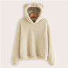 Sheryl Teddy Hoodie Pullover Sweatshirt