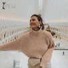 Turtleneck Long Sleeve Women Sweater