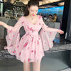 Pink Chiffon Summer Dress