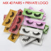 Wholesale Eyelashes 30/40/50/100pcs 3D Mink Lashes