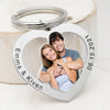 Personalized Keychain / Custom Photo Keychain / Couples Keychain / Picture Keyring / Husband Gift / Gift for Him
