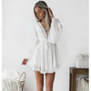 Luxe Bohemian Style Mini Hollow Out Dress