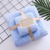 Coral Fleece Absorbent Hair Swimming Face Hand Bath Towel Sets