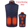 New Men Women Cotton Coat USB Smart Electric Heated Jackets Winter Thicken Down Hooded Outdoor Hiking Ski Clothing 6XL