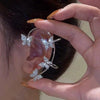 Teen Fashion Sparkling Ear Cuff Earrings (No Piercing)